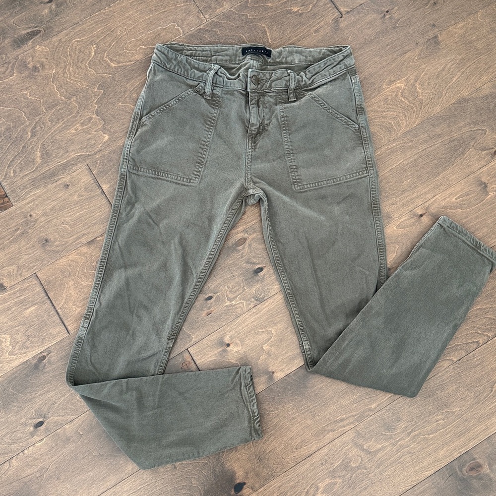 Sanctuary Dark Olive/Gray Skinny Pants